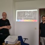 Martin Vidlák, někdejší spolupracovník Václava Havla, a historik Jan Hron
