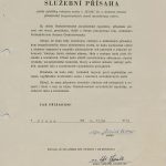 Služební přísaha příslušníka ministerstva vnitra