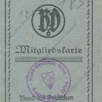 10. Ukázky průkazů a dokumentů. ABS, Německé soudy v Protektorátu Čechy a Morava, sign. 134-150-6_02