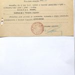 Rozkaz k domovní prohlídce u Zdeňka Mančala (vyš. spis arch. č. V-6381 MV)