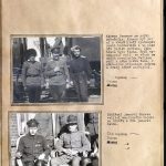 Album legionářů v Rusku – ukázky fotografií: Ataman Semenov se svými pobočníky; Generál Radola Gajda a generál William Sidney Graves, velitel amerických jednotek na Sibiři (B 1_10 inv. j. 2)
