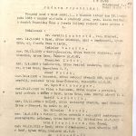 První strana rozsudku Krajského soudu v Brně ze dne 19. listopadu 1965, který Jarmilu Lauberovou, roz. Ečerovou, zcela zprostil viny. (ABS, sbírka R: a. č. R-198 BN).